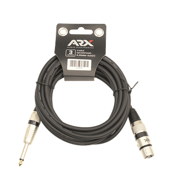  Cable XLR plug a XLR (F) ARX 3M 