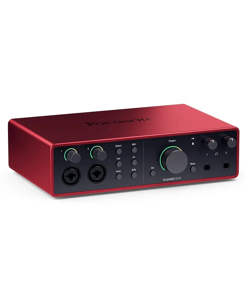 INTERFAZ DE AUDIO FOCUSRITE SCARLETT 16i16 4TH GEN.
