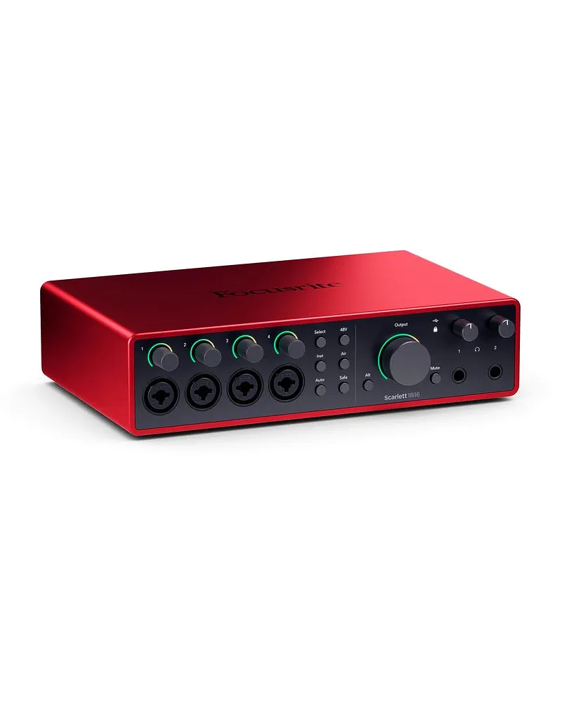 INTERFAZ DE AUDIO FOCUSRITE SCARLETT 18i16 4TH GEN.