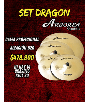 SET ARBOREA DRAGON 14 16 20