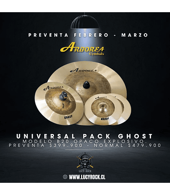 PREVENTA SET ARBOREA GHOST 14 16 20