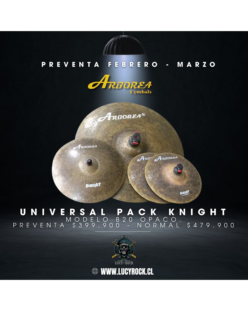 PREVENTA SET ARBOREA KNIGHT 14 16 20