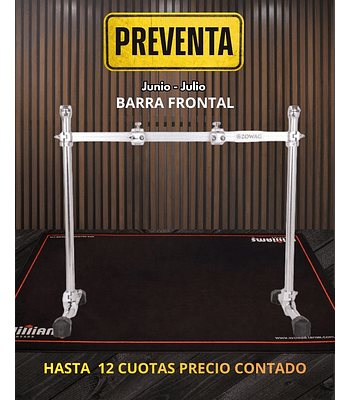 PREVENTA BARRA FRONTAL ZOWAG - JAULA BATERIA