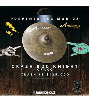 PREVENTA CRASHES B20 KNIGHT FEB - MAR 26