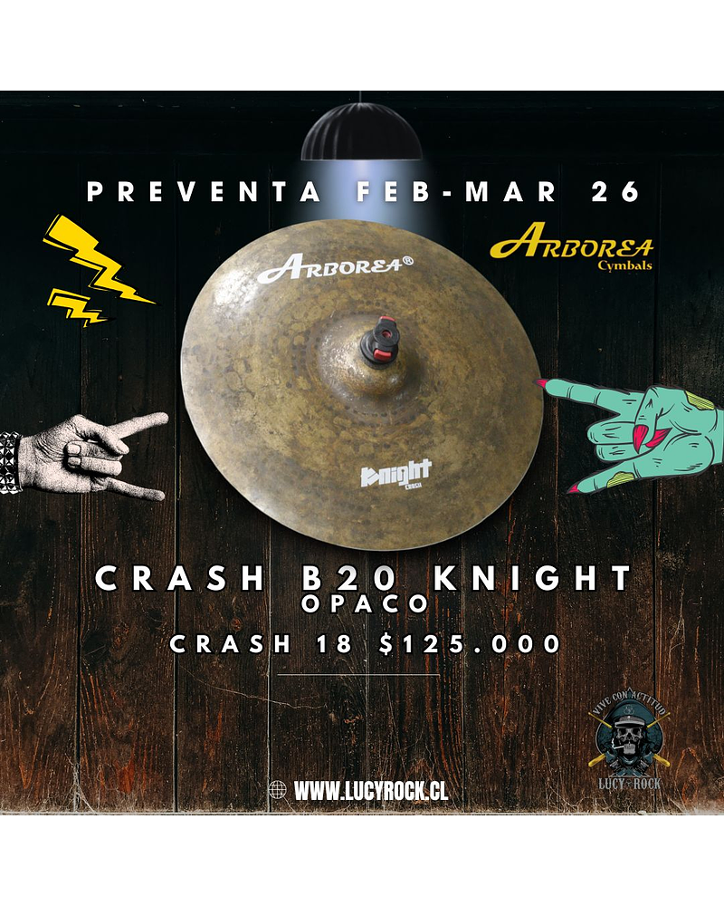 PREVENTA CRASHES B20 KNIGHT FEB - MAR 26