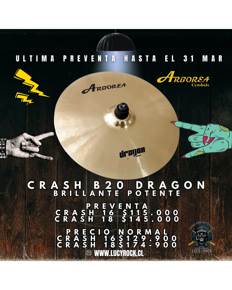 PREVENTA CRASH 18 DRAGON ARBOREA