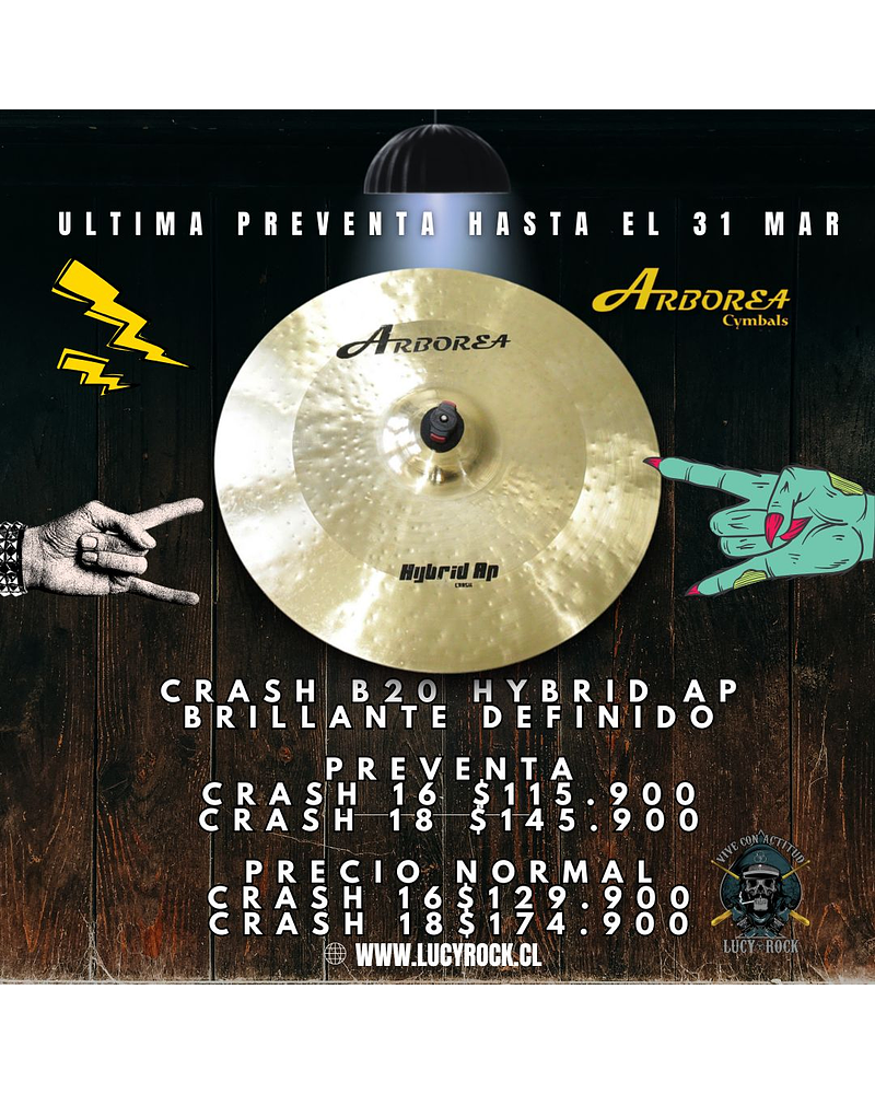 PREVENTA CRASHES B20 HYBRID AP 