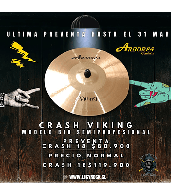 PREVENTA CRASH 18 VIKING ARBOREA