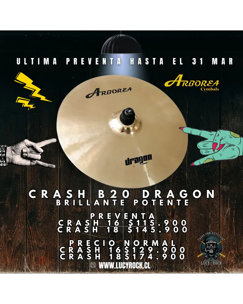 PREVENTA CRASH 18 DRAGON ARBOREA