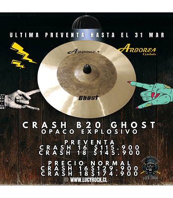 PREVENTA CRASHES B20 GHOST 