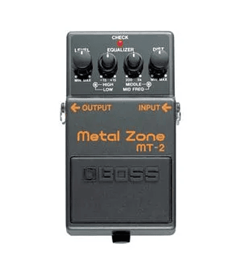 PEDAL EFECTO METAL ZONE BOSS - MT- 2