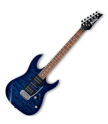 GUITARRA ELECTRICA GRX70QA  BLUE BURST IBANEZ 