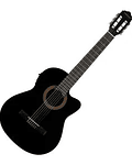 GUITARRA ELECTROACUSTICA FREEMAN FRCG44CEQ - BLACK
