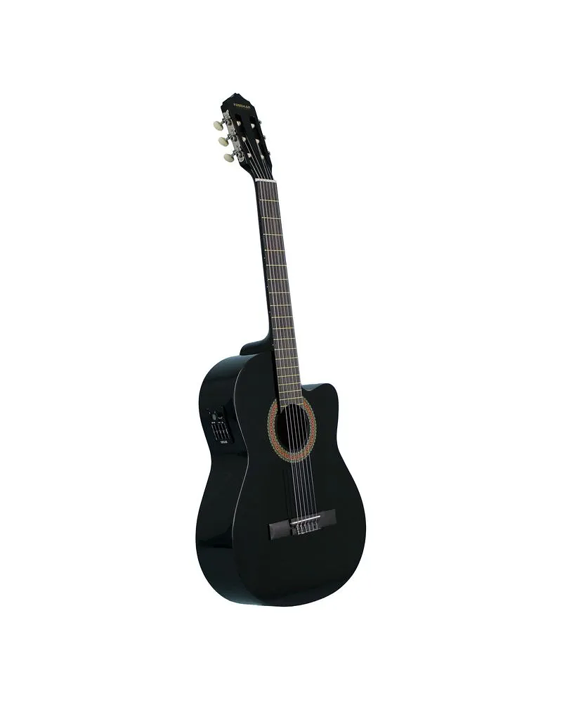 GUITARRA ELECTROACUSTICA FREEMAN FRCG44CEQ - BLACK