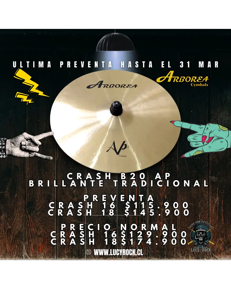 PREVENTA CRASH 18 AP ARBOREA