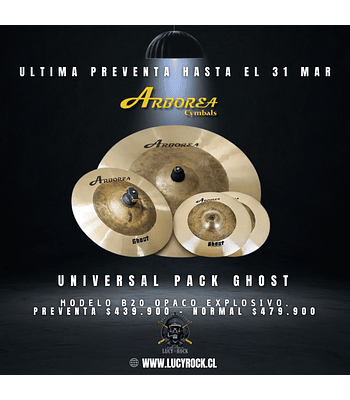 PREVENTA SET ARBOREA GHOST 14 16 20