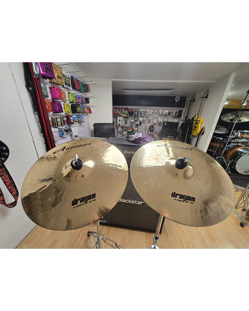 HI HAT DRAGON 14 USADO