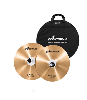 PLATILLO DE BANDA VIKING 16" (PAR)