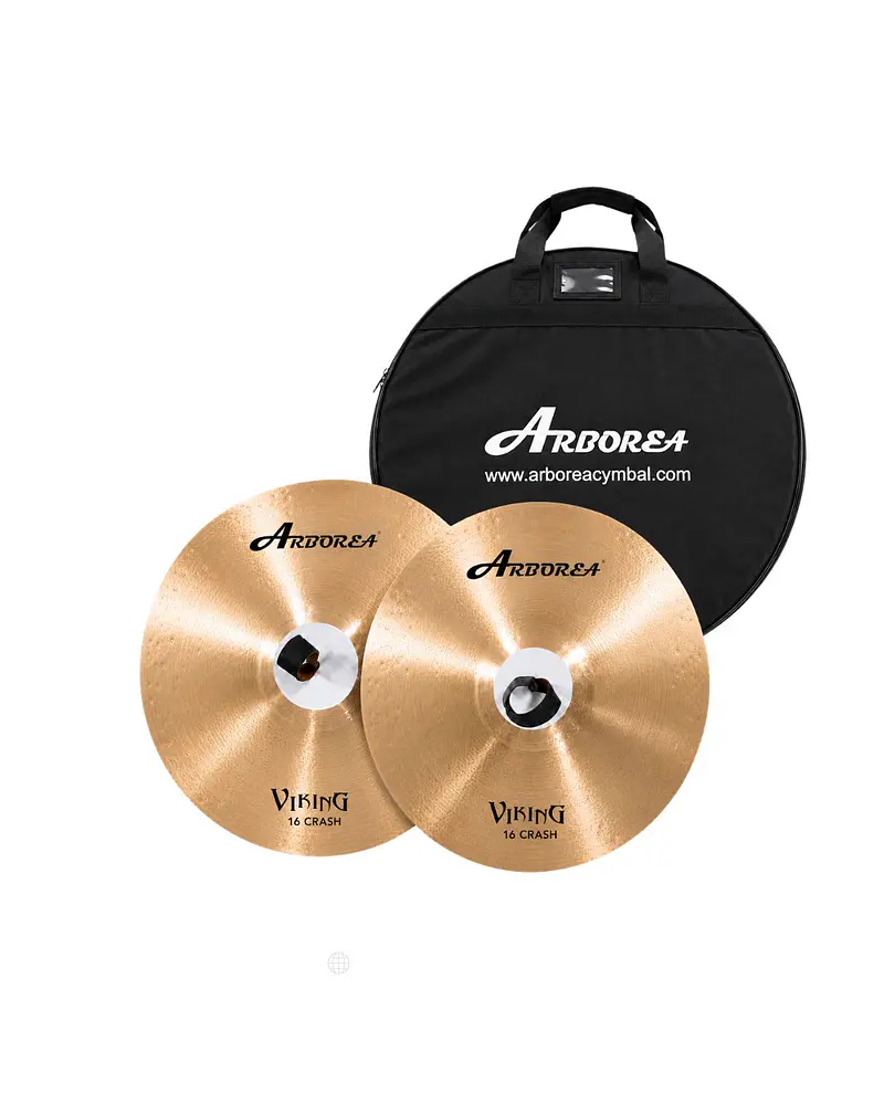 PLATILLO DE BANDA VIKING 16" (PAR)