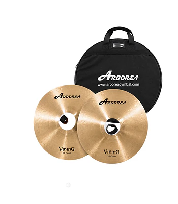 PLATILLO DE BANDA VIKING 18" (PAR)