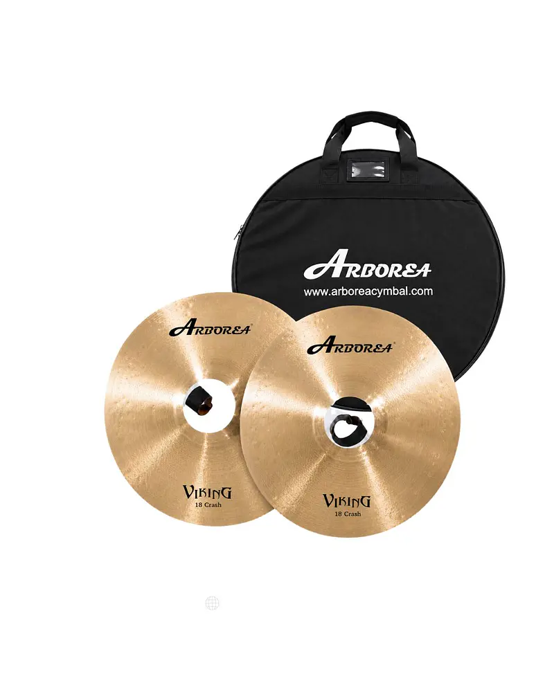 PLATILLO DE BANDA VIKING 18" (PAR)