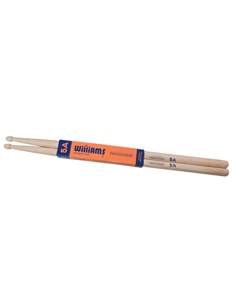 BAQUETAS 5A STANDARD WILLIAMS DRUMSTICKS