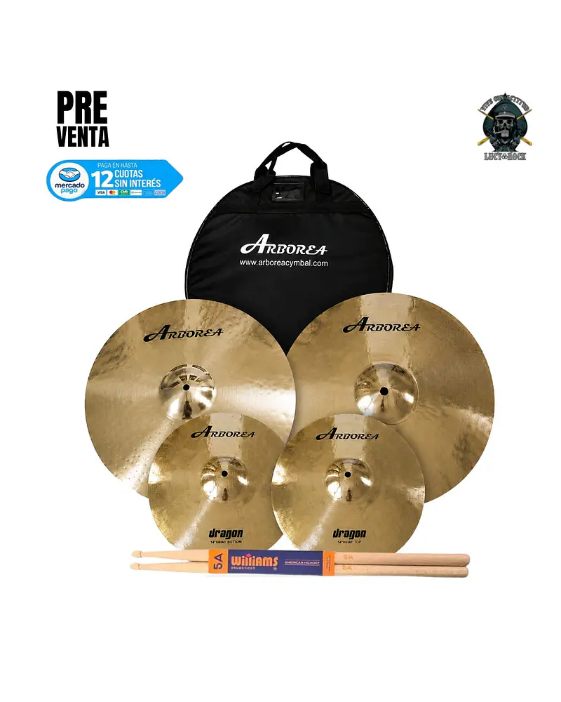 PREVENTA SET DRAGON 14 - 16 - 20