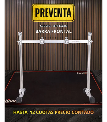 PREVENTA BARRA FRONTAL ZOWAG - JAULA BATERIA