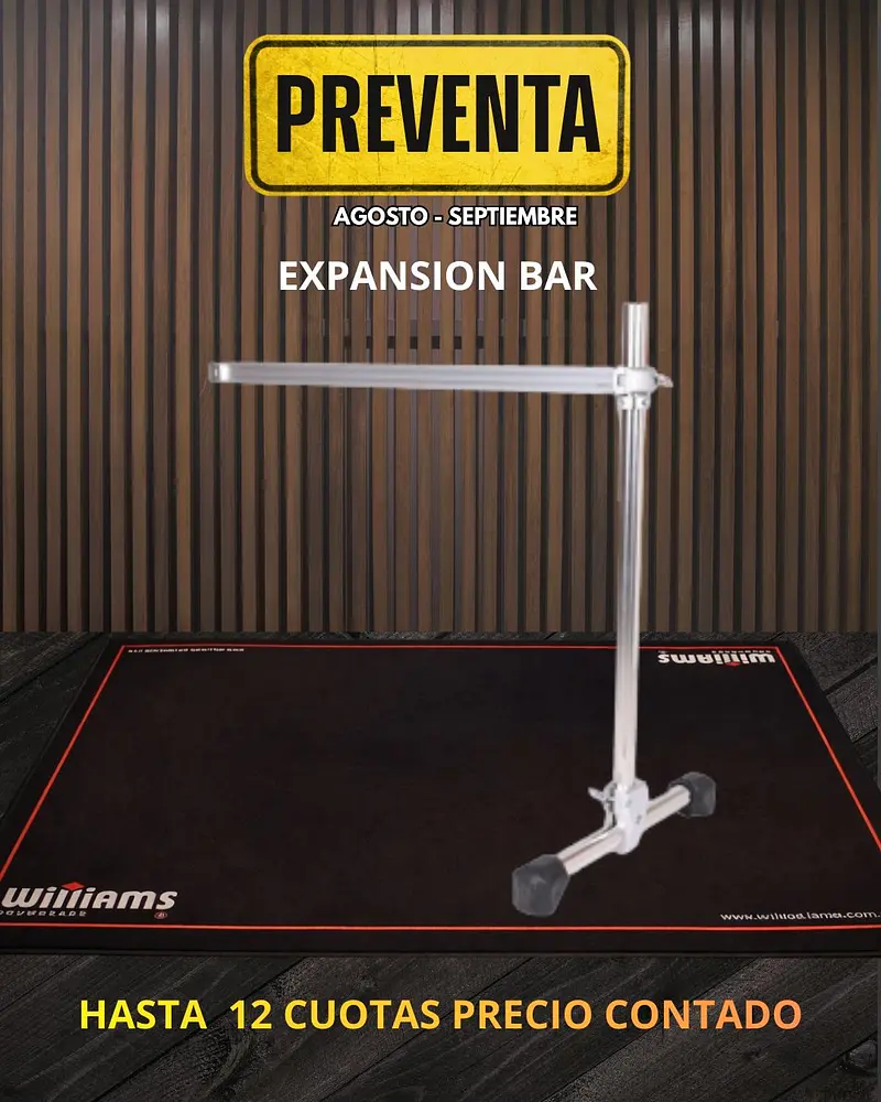 PREVENTA EXPANSIÓN BAR ZOWAG - JAULA BATERIA