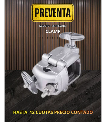 PREVENTA CLAMP ZOWAG 