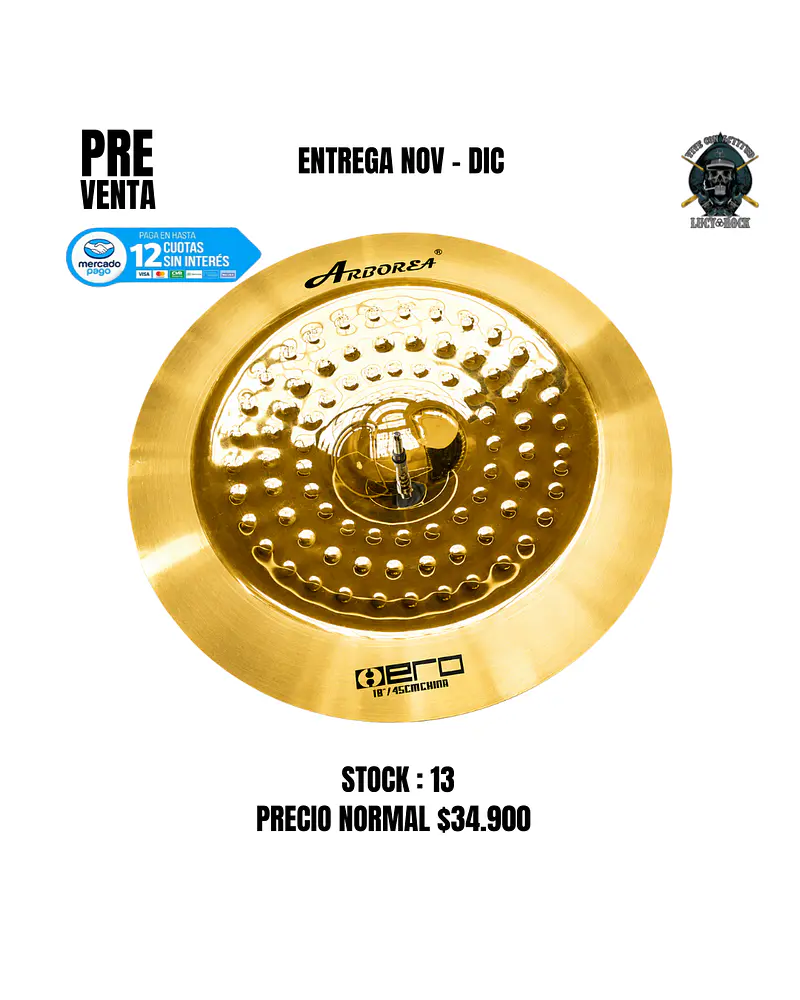 PREVENTA CHINA 18 HERO GOLD ARBOREA