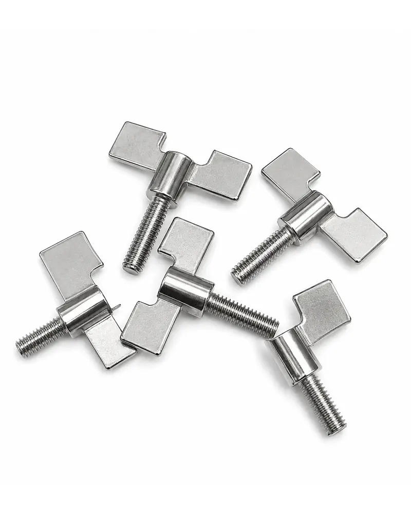PACK X6 MARIPOSA ATRIL BATERIA C300 MACHO GRUESA 8MM