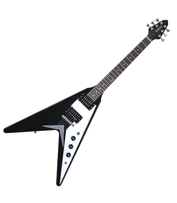 Guitarra Eléctrica Flying V Freeman FRFV300 - Negro