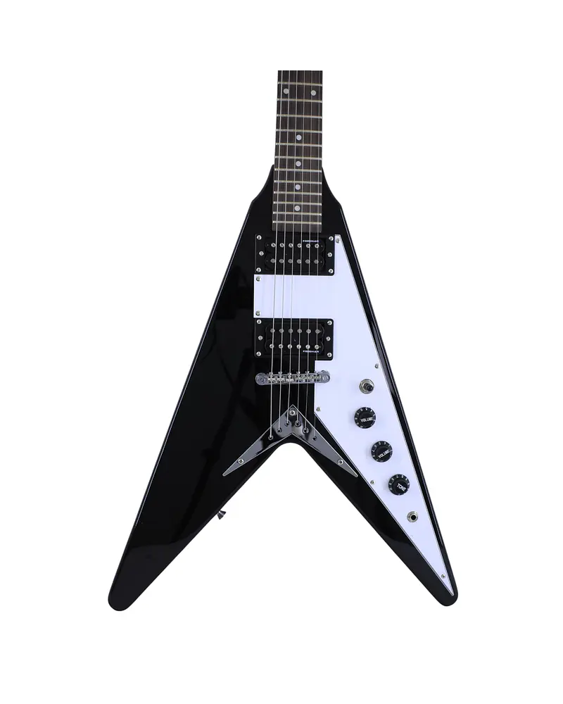 Guitarra Eléctrica Flying V Freeman FRFV300 - Negro