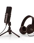 PACK MICROFONO USB ZOOM 2 USB