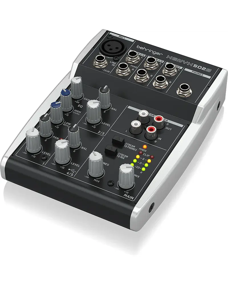 MIXER ANALOGO USB BEHRINGER XENYX 502S