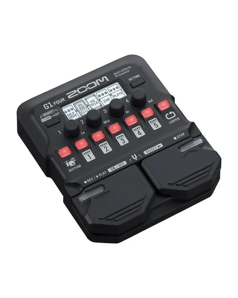 PEDALERA MULTIEFECTO ZOOM G1 FOUR