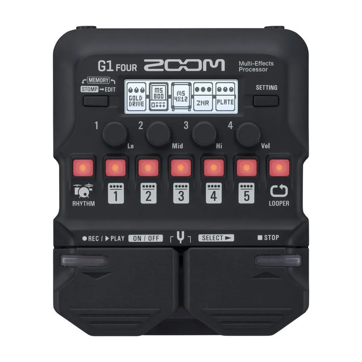 ZOOM G1 FOUR - Pedalera Multiefecto