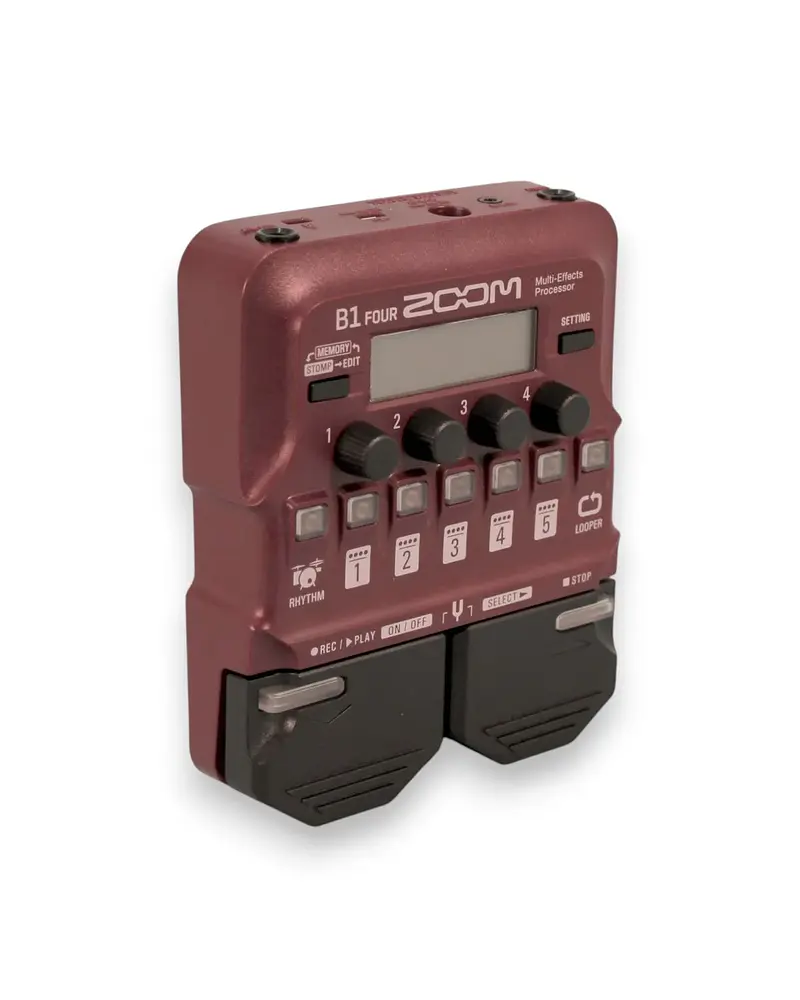 PEDALERA MULTIEFECTO PARA BAJO ZOOM B1 FOUR 