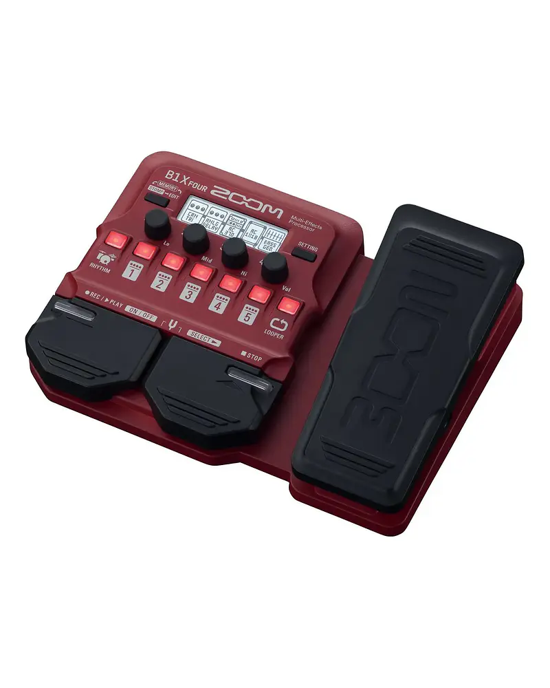 PEDALERA MULTIEFECTO BAJO ZOOM B1X FOUR