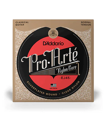 CUERDAS GUITARRA CLASICA DADDARIO EJ45 NYLON