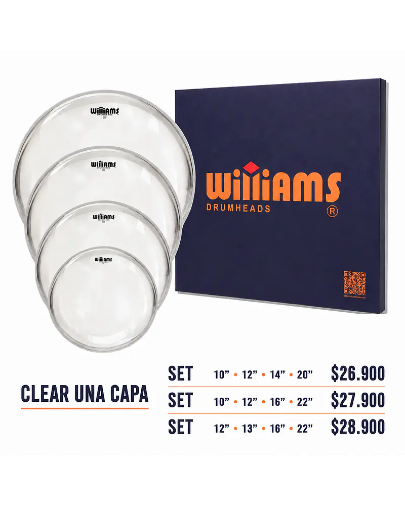 PACK WILLIAMS CLEAR 1 CAPA 