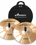 PLATILLOS DE BANDA 14" ARBOREA VIKING SEMI PRO (PAR)