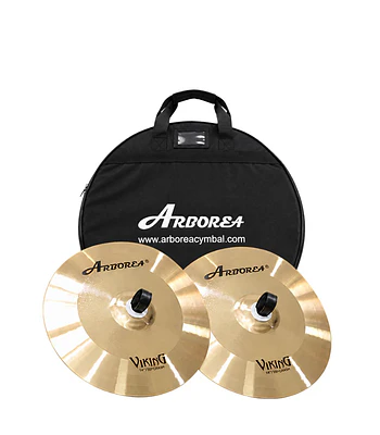 PLATILLOS DE BANDA 14" ARBOREA VIKING SEMI PRO (PAR)