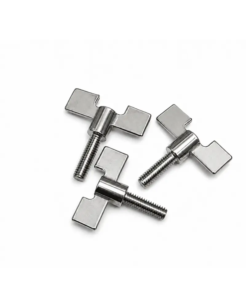 PACK X6 MARIPOSA ATRIL BATERIA C300 MACHO GRUESA 8MM