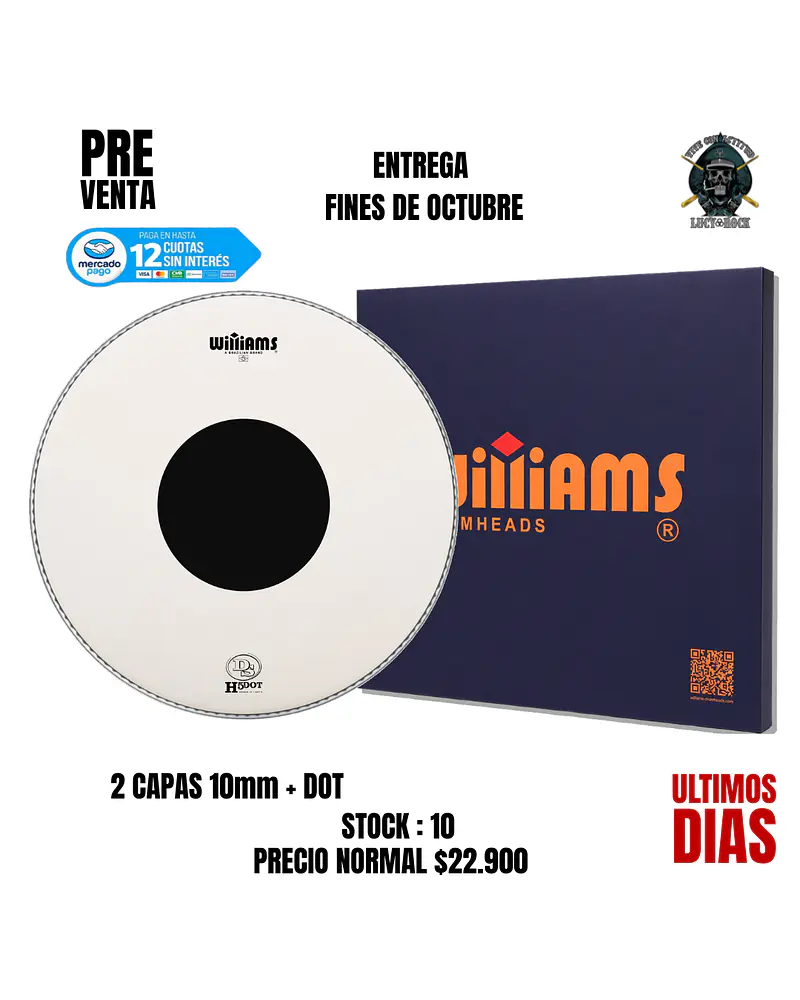 PREVENTA DENSITY DOBLE CAPA DOT 14"  DSH5DOT