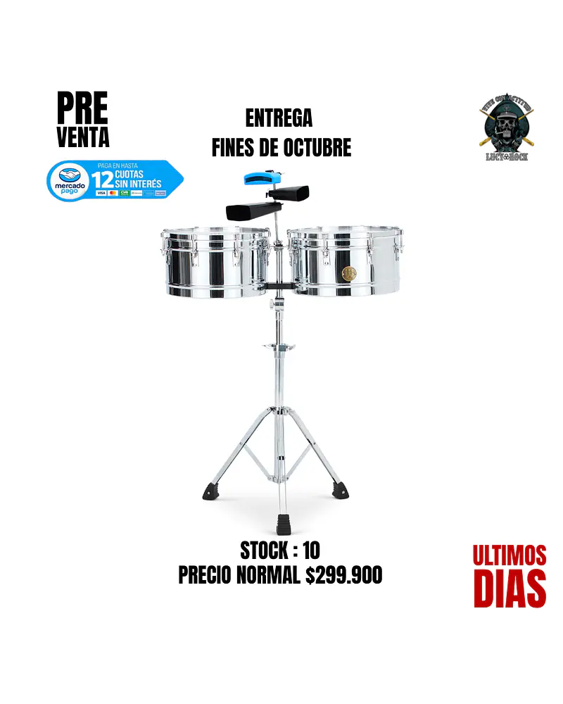 PREVENTA TIMBALON 14/15X10