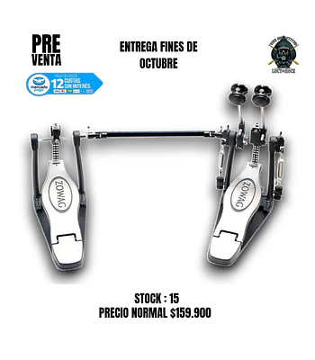 PREVENTA DOBLE PEDAL ZOWAG VENOR