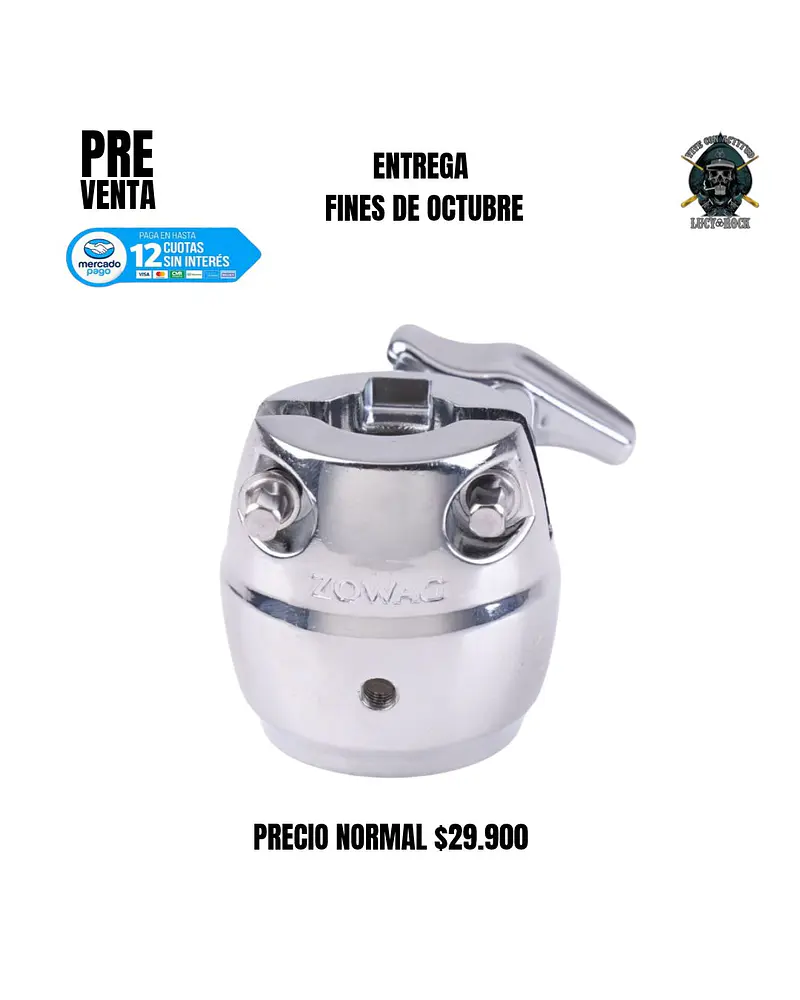 ADAPTADOR HOLDER PATA JAULA ZOWAG ZSRS-LPA