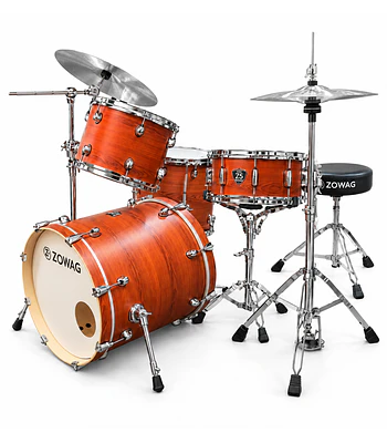 BATERIA JAZZ Z5 BIRCH PREMIUM ZOWAG 12 14 14 18 RED CEDAR